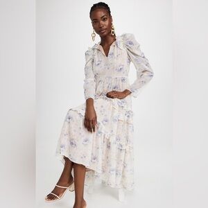 En Saison
Kika Tiered Midi Dress
Blue, S